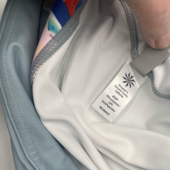 ATHLETA High Rise Paradise Floral CHATURANGA Tight Yoga Work Out Pant EUC - Picture 6 of 9